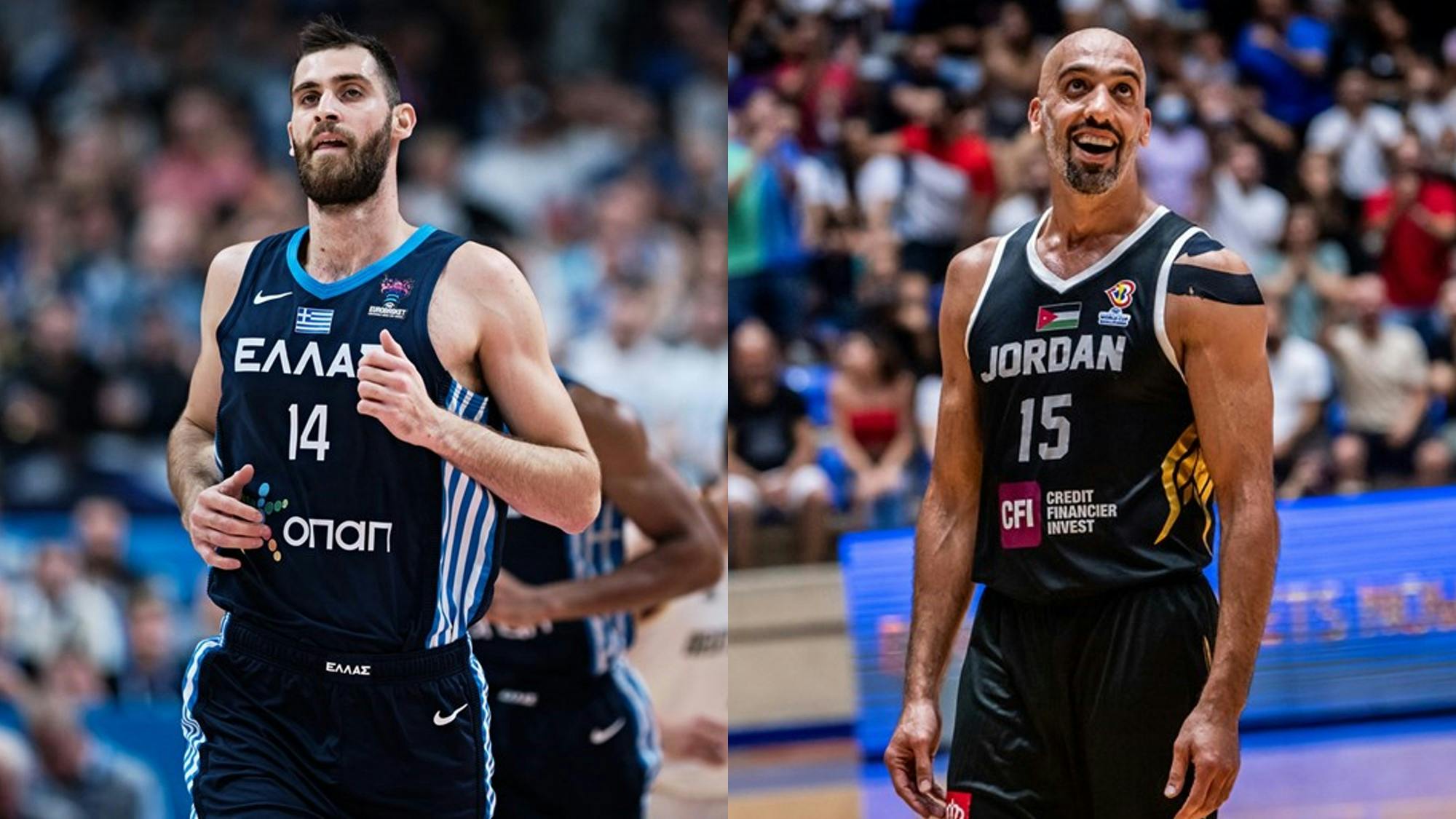 Fans react as Greece, Jordan unveil respective 12-man rosters for FIBA World Cup 